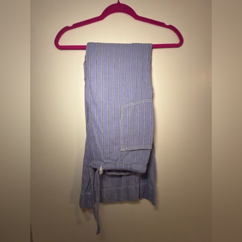 Urban Outfitters Blue Striped Trousers